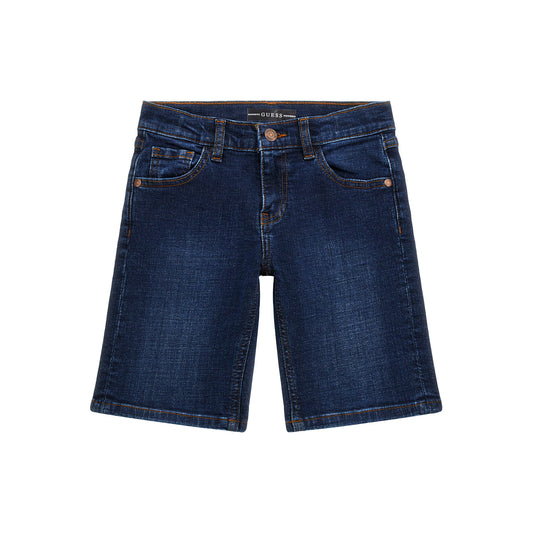STRETCH DENIM SHORTS 