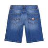 STRETCH DENIM SHORTS 