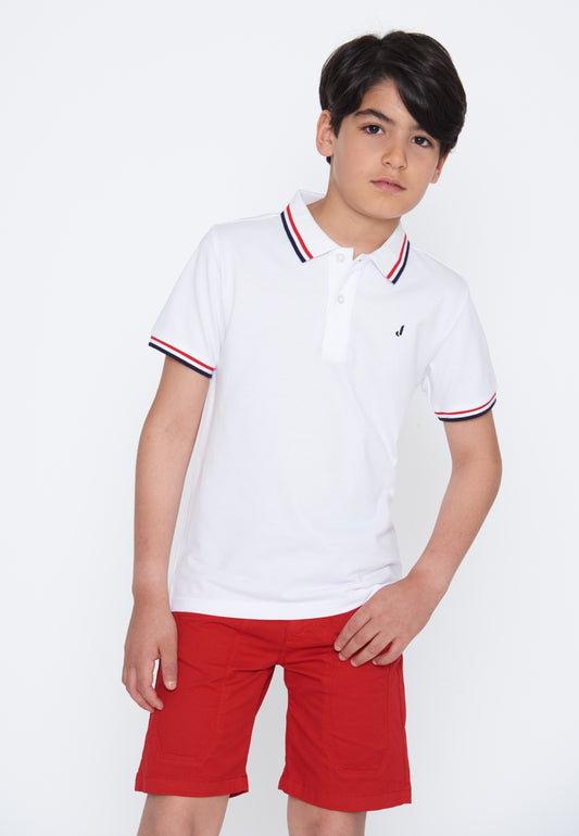 BERMUDA 5 TASCHE GABARDINA PRONTO TINTA RAGAZZO 