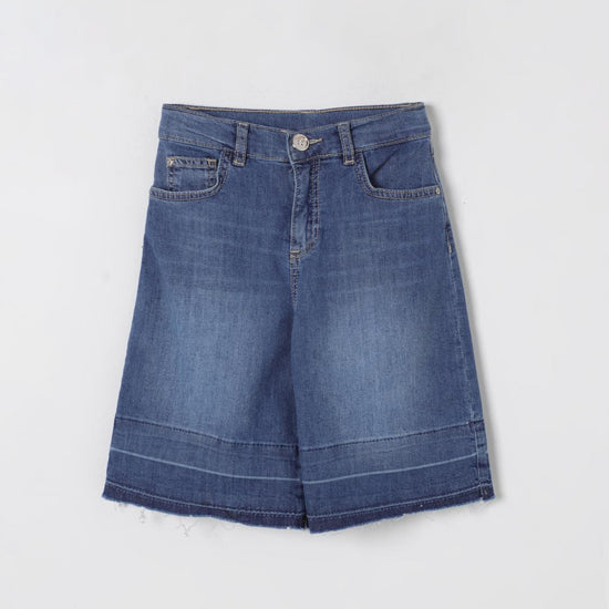 PANT.DENIM BERMUDA + EA 
