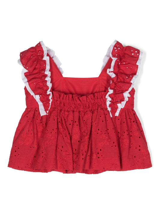 TOP MUSSOLA RICAMO SANGAL 