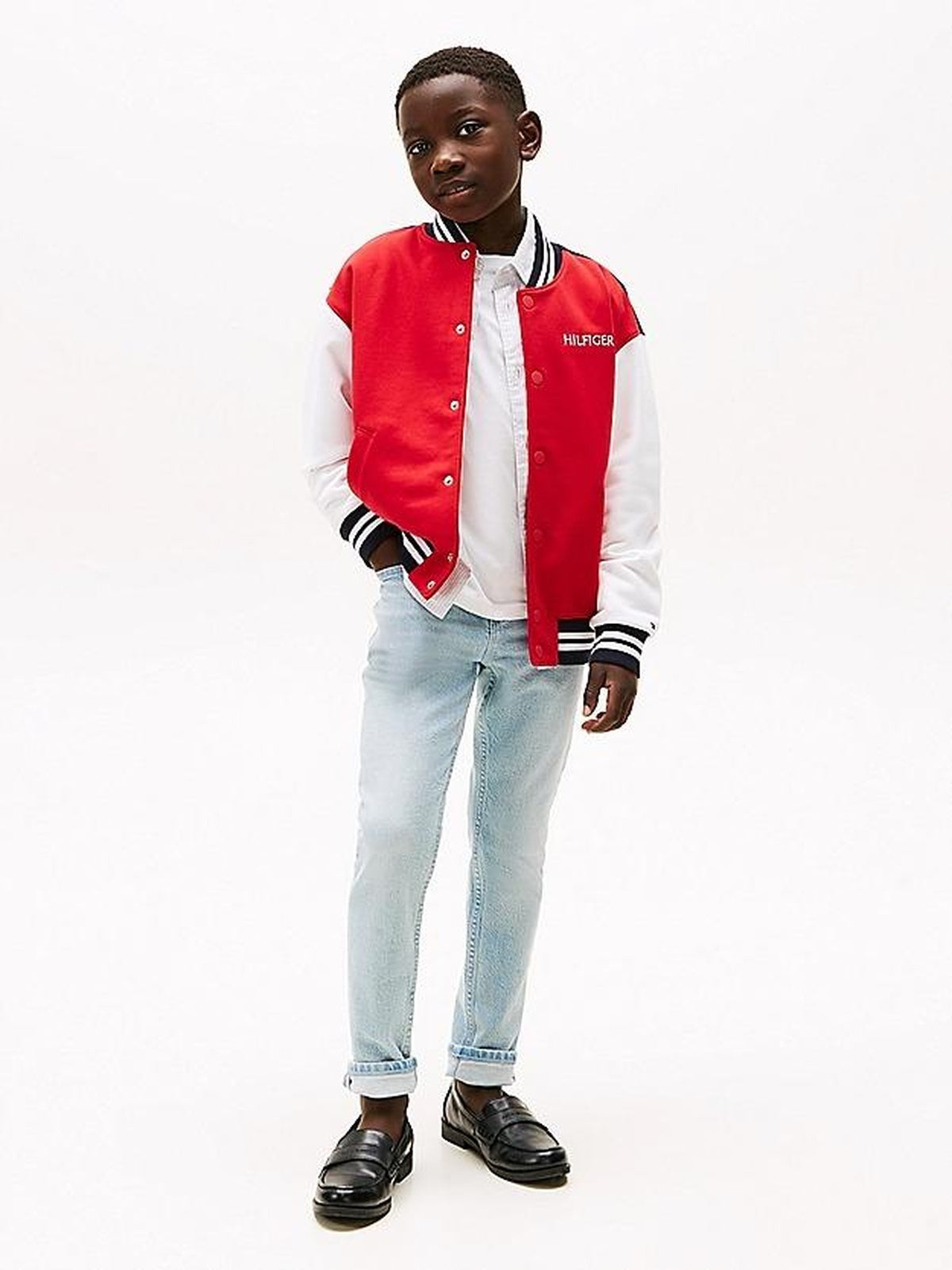 SCANTON Y SLIM FIT BLEACH JEAN 