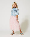 GONNA LUNGA IN TULLE 