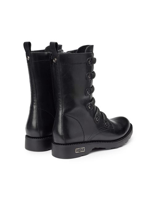 ZEPPELIN 3936 BOOT W LEATHER SUEDE CULT | CLW393600/NERO