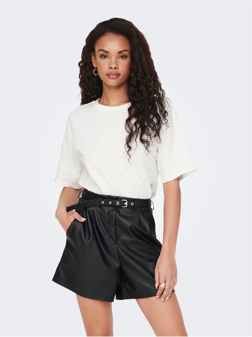 ONLHEIDI FAUX LEATHER SHORTS NOOS OTW ONLY | 15275421/BLACK