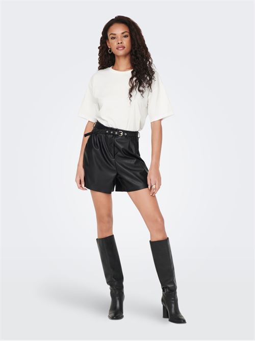 ONLHEIDI FAUX LEATHER SHORTS NOOS OTW ONLY | 15275421/BLACK