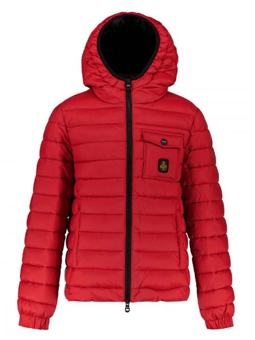 GIUBBINO C/CAPPUCCIO E TASCA REFRIGIWEAR | RW366/ROSSO/NERO