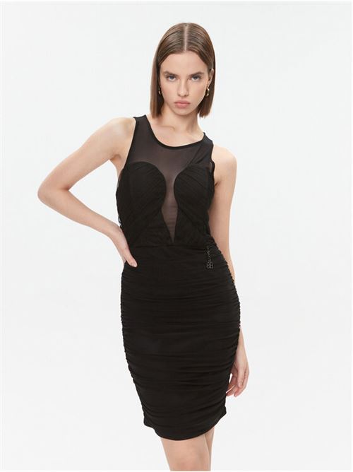 MINI DRESS BLACK FRACOMINA | FQ23WD1005W52901/053