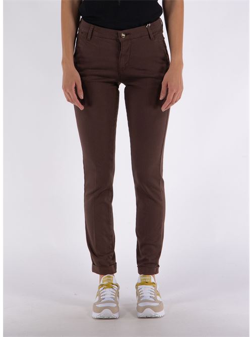 CHINOS BROWN FRACOMINA | FR23WV4001W42001/091