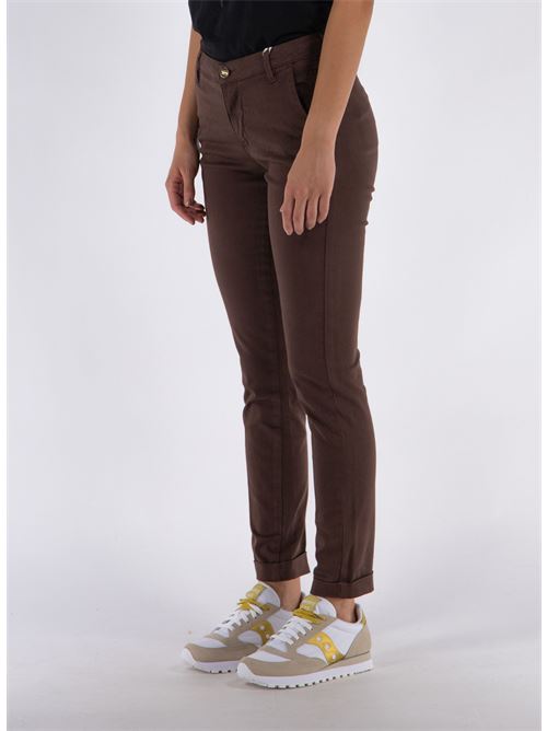 CHINOS BROWN FRACOMINA | FR23WV4001W42001/091