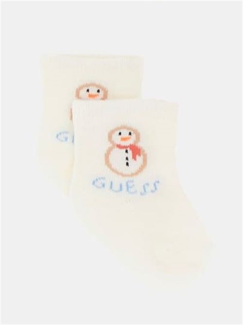 SET 3PCS SOCKS PAIR GUESS | H4BZ06Z3G10/F04P