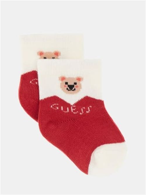 SET 3PCS SOCKS PAIR GUESS | H4BZ06Z3G10/F04P