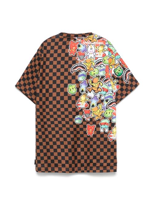 STICKER BOMB T-SHIRT SPRAYGROUND | SPY1129/BROWN