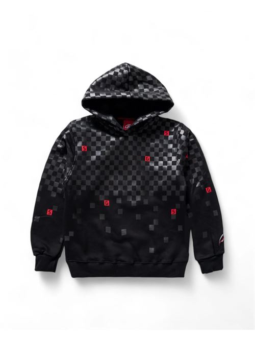 PIXEL CHECKERED HOODIE SPRAYGROUND | SPY1146/BLACK