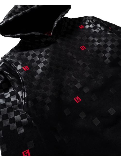 PIXEL CHECKERED HOODIE SPRAYGROUND | SPY1146/BLACK