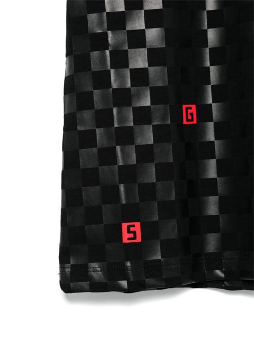 PIXEL CHECKERED T-SHIRT SPRAYGROUND | SPY1147/BLACK