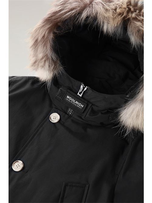 ARCTIC DETACHABLE FUR PARKA WOOLRICH | CFWKOU0187MRUT0641/BLK