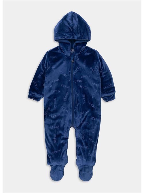 CHENILLE HOODED PADDED OVERALL GUESS | H2BW04KA2X0/G791