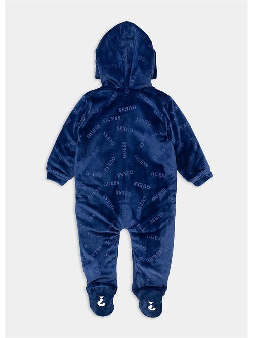 CHENILLE HOODED PADDED OVERALL GUESS | H2BW04KA2X0/G791