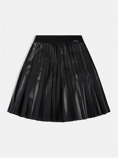 PU LEATHER SKIRT GUESS | J2YD01WE8D0/JBLK