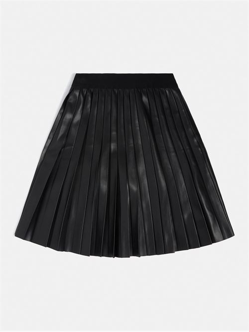 PU LEATHER SKIRT GUESS | J2YD01WE8D0/JBLK