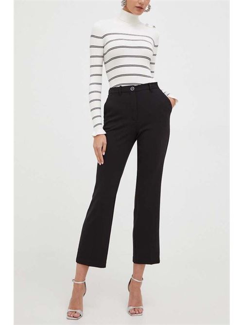 ZOE PANT STRAIGHT LEG GUESS | W3BB33WFQK2/JBLK