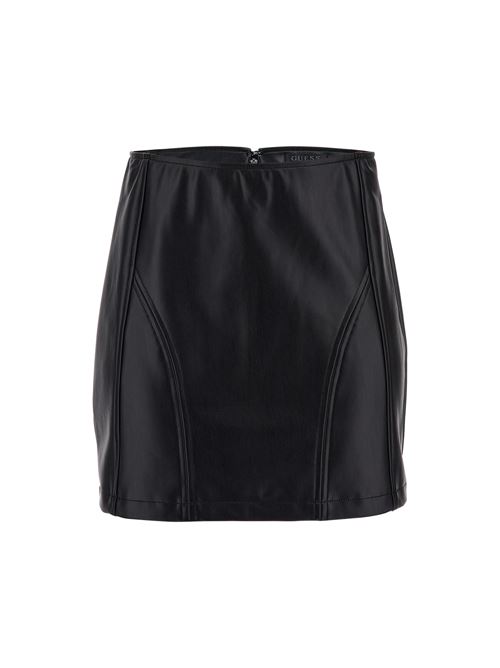 ZUE PU MINI SKIRT GUESS | W3BD54K8S30/JTMU