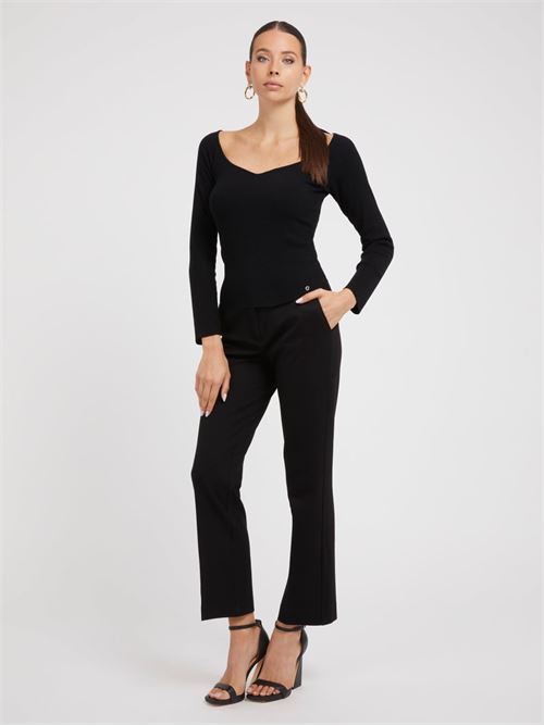 ZOE PANT GUESS | W3YB02K8RN0/JBLK