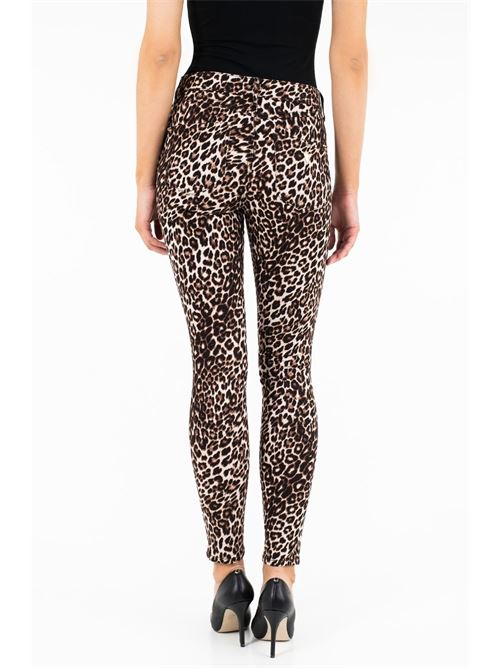 LEOPARD 1981 SKINNY GUESS | W84AB4D35U0/SXRW