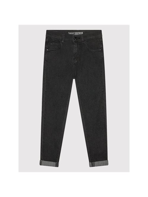 STRETCH BULL DENIM PANT CORE GUESS | J2RB11WE5X0/JBLK