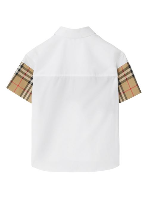 CAMICIA BURBERRY | 8073366/BIANCO