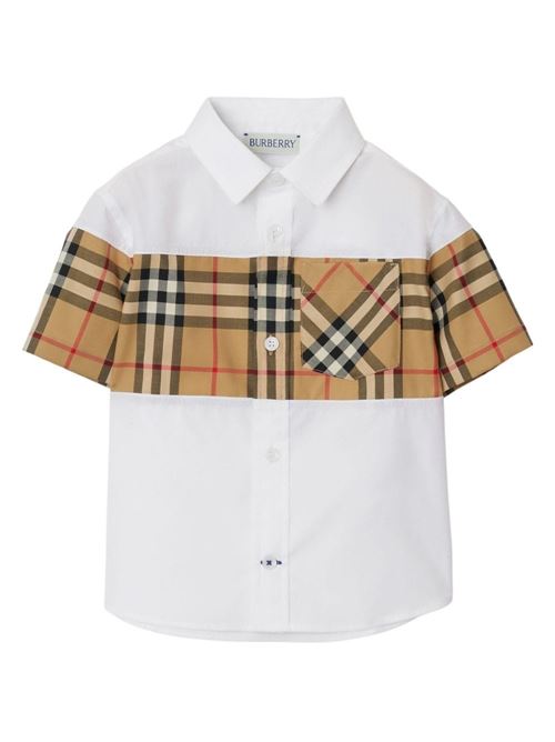 CAMICIA BURBERRY | 8078737/BIANCO