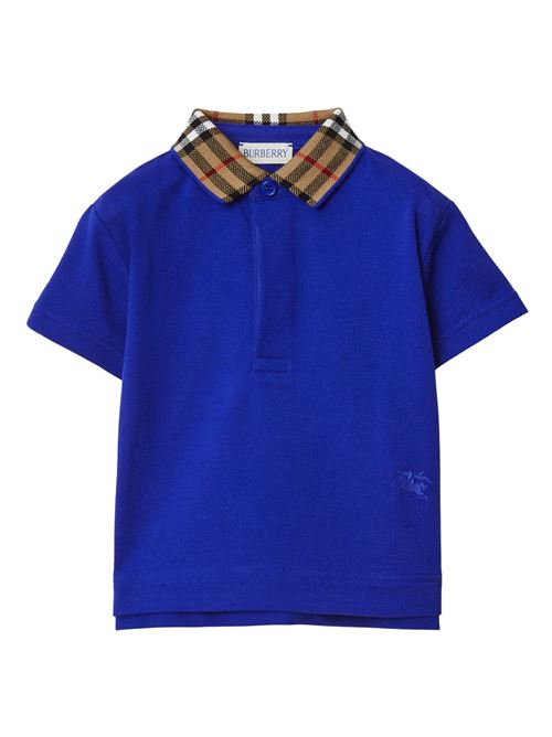 POLO BURBERRY | 8081965/BLU