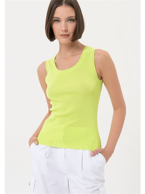 LONG TANK TOP AVOCADO FRACOMINA | FR24ST4001K41601/G48