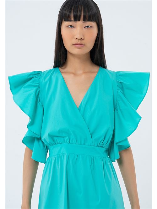 MINI DRESS TURQUOISE FRACOMINA | FS24SD1003W52001/268