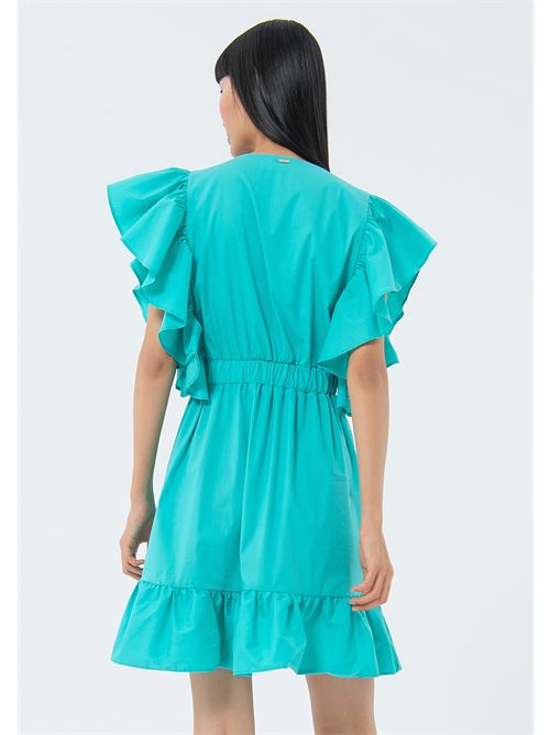 MINI DRESS TURQUOISE FRACOMINA | FS24SD1003W52001/268