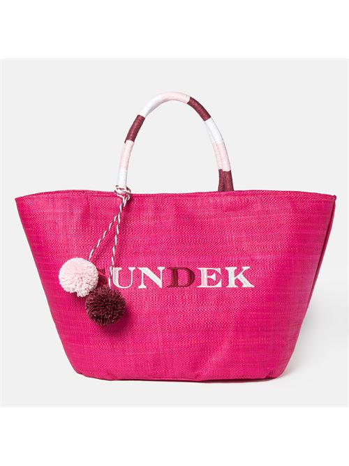 STRAW SHOPPING BAG SUNDEK | AW823ABRF100/69201