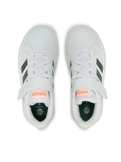 GRAND COURT 2.0 EL  FTWWHT/FTWWHT/SCRORA ADIDAS | IF2885/ND