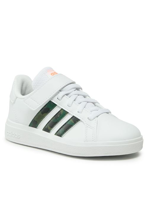 GRAND COURT 2.0 EL  FTWWHT/FTWWHT/SCRORA ADIDAS | IF2885/ND