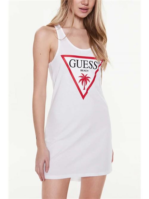 LOGO TANK TOP DRESS GUESS | E3GP03JA914/A009