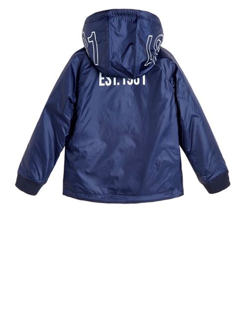 REVERSIBLE HOODED LS JACKET GUESS | H2RJ06WEEW0/G7R1