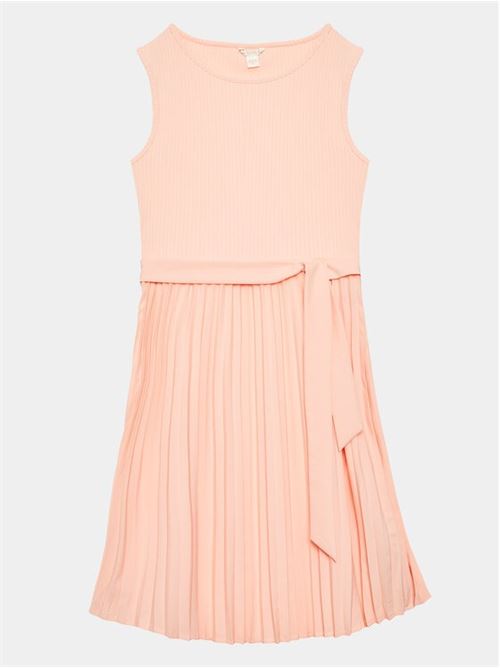 SL ERYNN PLEATED DRESS_MINI ME GUESS | J2GK40RC1S0/G6L1