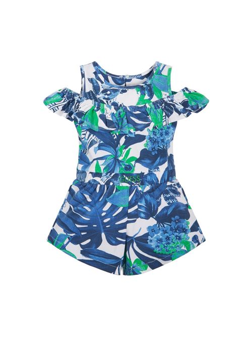 PRINTED SL ROMPER W/FRILL GUESS | K3GK23K6YW1/P78R