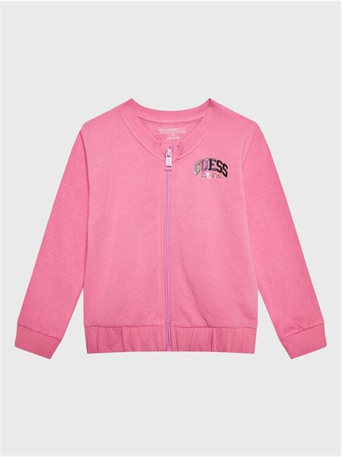 ZIP UP LS ACTIVE TOP GUESS | K3RQ01KA6R0/G66S