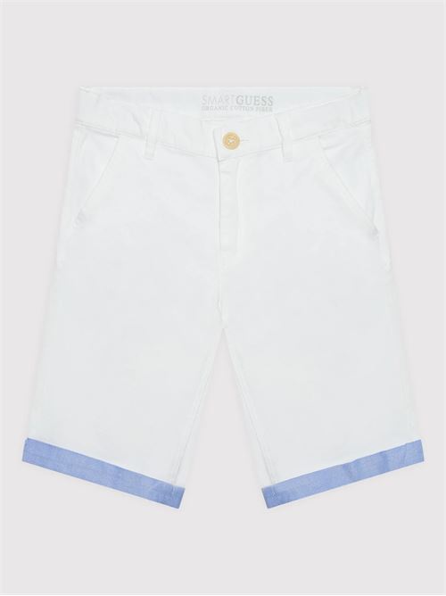 SATEEN CHINO SHORTS_CORE GUESS | L2RD02WEHD0/G011