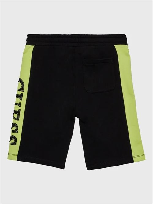 ACTIVE SHORTS W/ LOGO TAPE GUESS | L3RD01KA6R3/JBLK