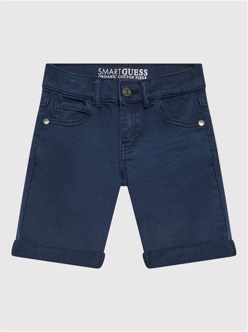 STRETCH BULL DENIM SHORTS_CORE GUESS | N1RD03WE620/DEKB