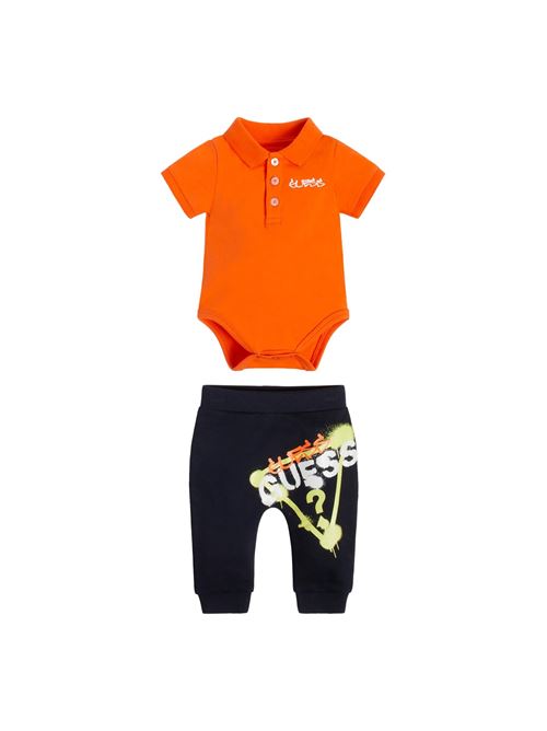 SET SS POLO BODY+INTERL.PANTS GUESS | P3RG10J1311/G381