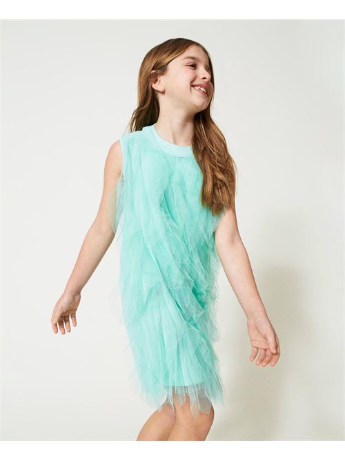 ABITO S/M IN TULLE TWINSET | 231GJ2Q8A/00114